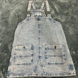 We The Free -Blue Denim mini a line dress